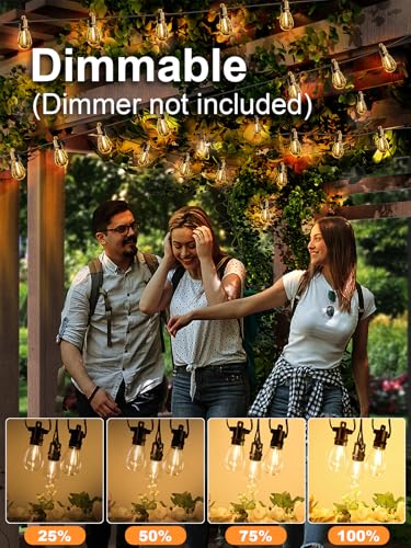 Outdoor String Lights LED 50 FT (50 Foot)