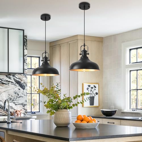 Farmhouse Pendant Lights (2 Count)