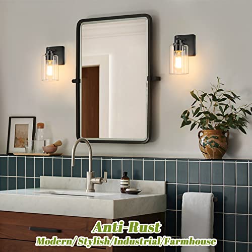 Wall Sconces Set of 2 for Bathroom (2 Count)