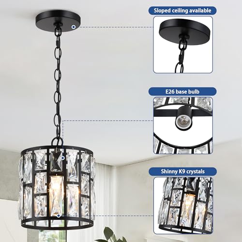 Modern Crystal Pendant Light