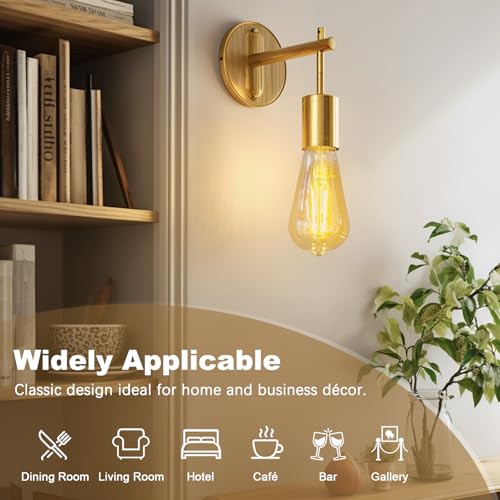 E26 Edison Bulbs 60W (2 Count)
