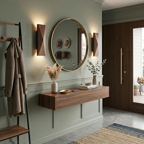 Walnut Wall Sconce