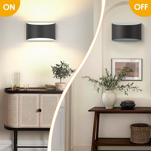 LED Wall Sconces Set of 2 (2 Count)