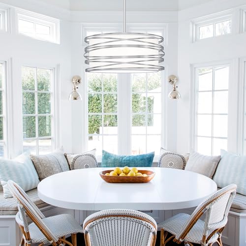 16 inch Modern Drum Pendant Light 3