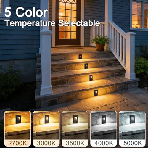 4 Pack Vertical LED Step Lights (4 Count)