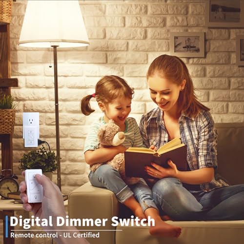 Remote Wireless Remote Control for Lamp Dimmer Switch