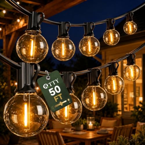 50FT Outdoor String Lights (50 Foot)
