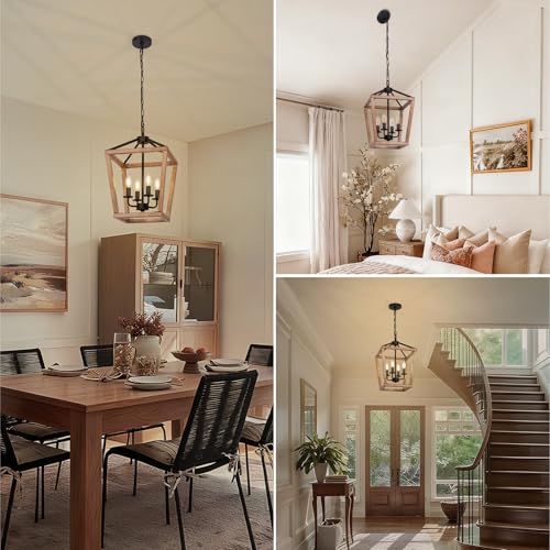 4 Light Farmhouse Chandelier