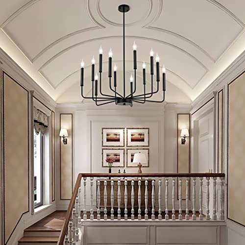 Modern Black Farmhouse Chandeliers