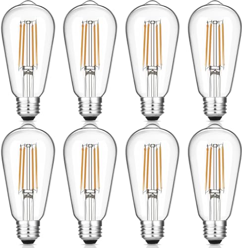 Vintage LED Edison Bulbs (8 Count)