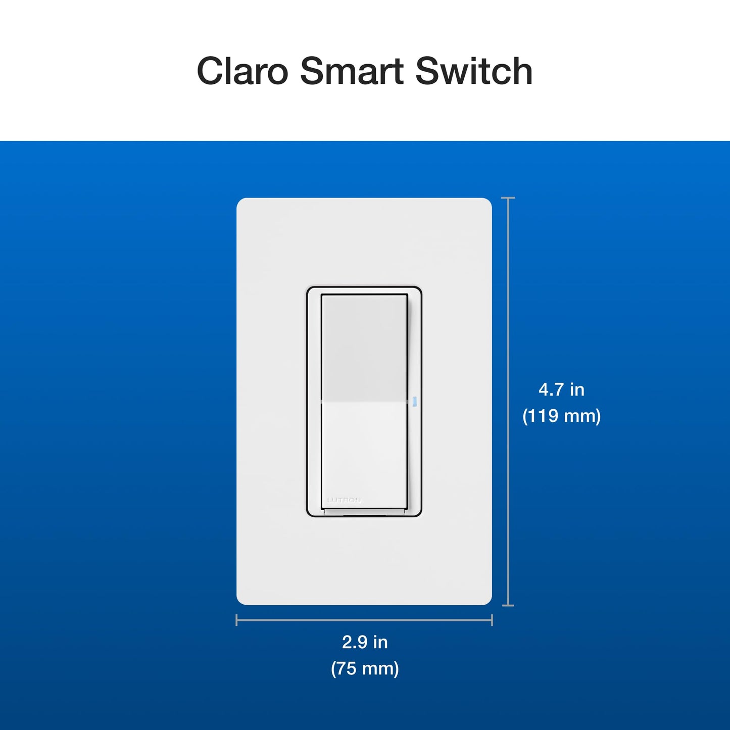 Claro 3 Way Smart Switch Kit; Switch