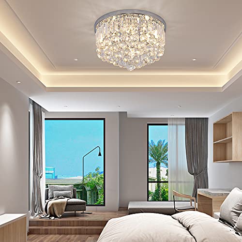 Modern K9 Crystal Raindrop Chandelier Lighting