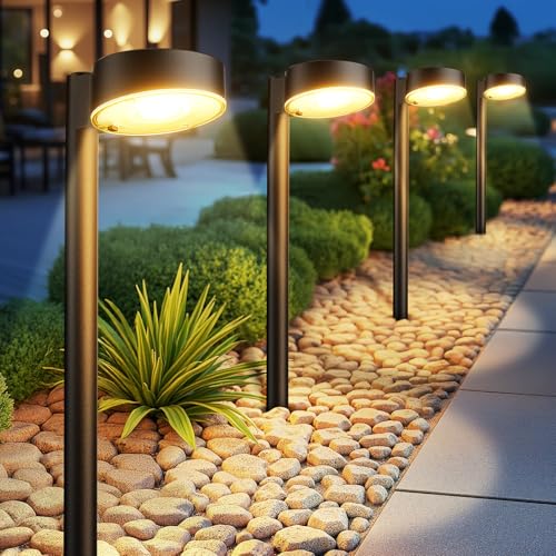 4 Pack Solar Pathway Lights Outdoor (4 Count)