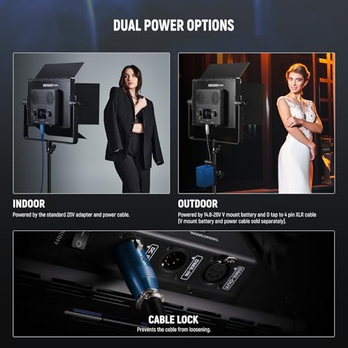 Bi Color LED Panel Video Light APP