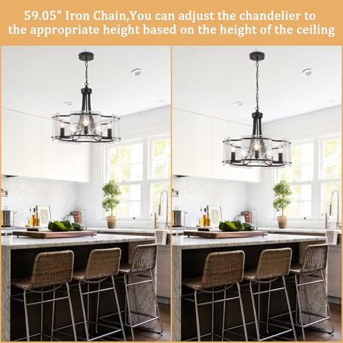 Modern Black Chandelier 5