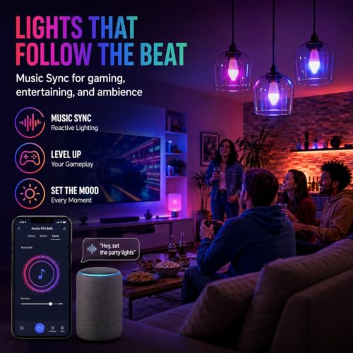 Smart Light Bulbs (2 Count)