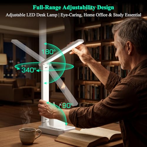 LED Desk Lamp USB A