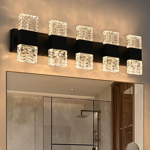 30.3 in LED Bathroom Lighting Fixtures Over Mirror 40W