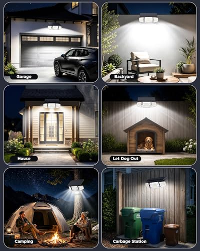 Solar Outdoor Lights (2 Count)