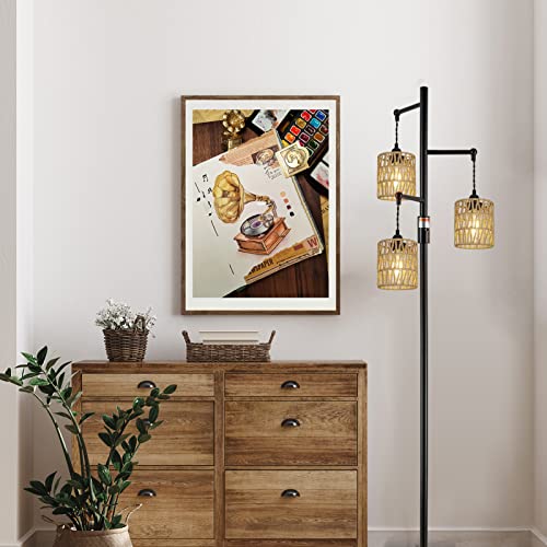 6 Pack Rattan Lamp Shade (6 Count)