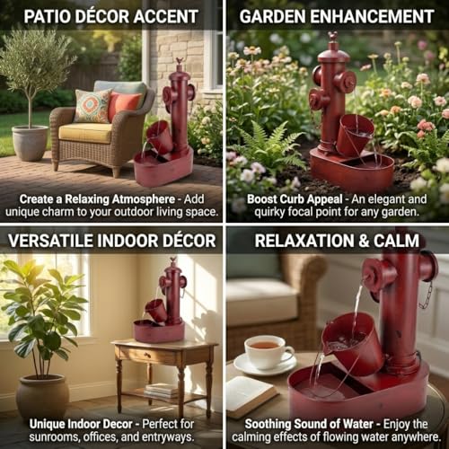 2 Tier Outdoor Water Fountain