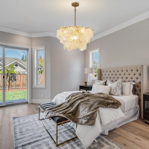 Gold Chandeliers Modern Glass Chandelier