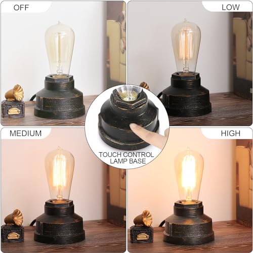 Small Touch Control Table Lamp Base