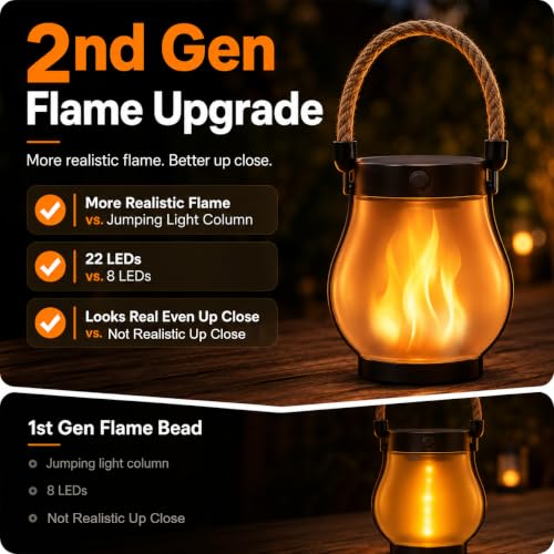 Solar Lanterns Outdoor Waterproof 8 (8 Count)