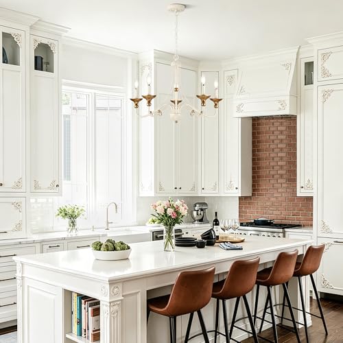 27.1" French Country Chandeliers for Dining Room