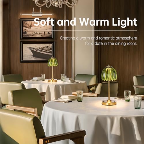 Set of 2 Tulip Table Lamp with 5000mAh Battery & Touch Control (2 Count)
