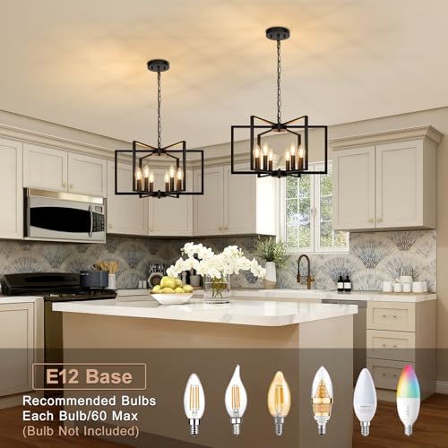 Black Farmhouse Chandelier