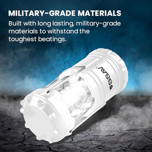 2 Pack Battery Powered LED Lanterns with Batteries for Each Lantern (2 Count)