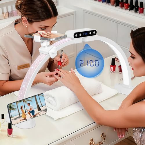 Half Moon Light for Nail Desk