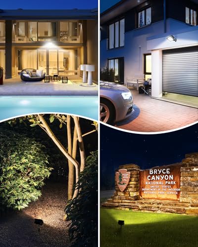 2 Pack 65W LED Outdoor Flood Light (2 Count)