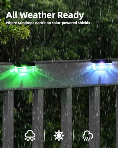 16 Pack Solar Fence Lights (16 Count)