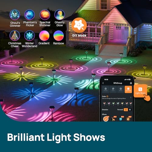 Smart Solar Pathway Lights SP6