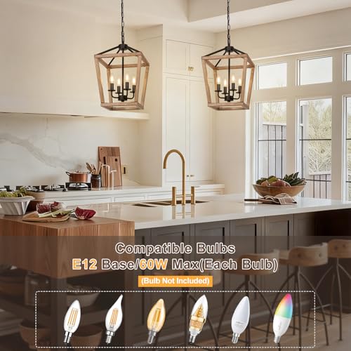 4 Light Farmhouse Chandelier