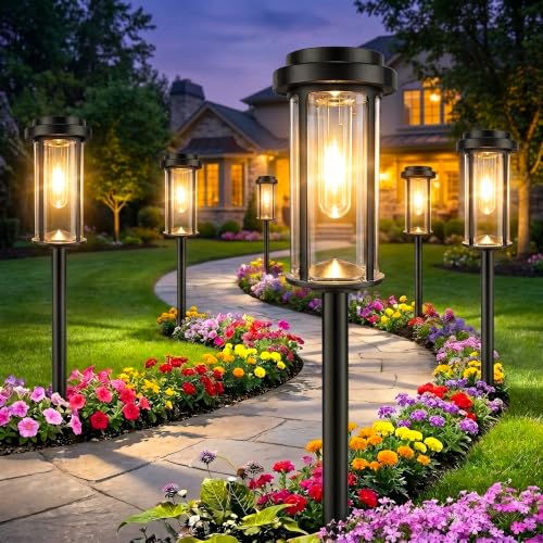 12 Pack Solar Lights Outdoor