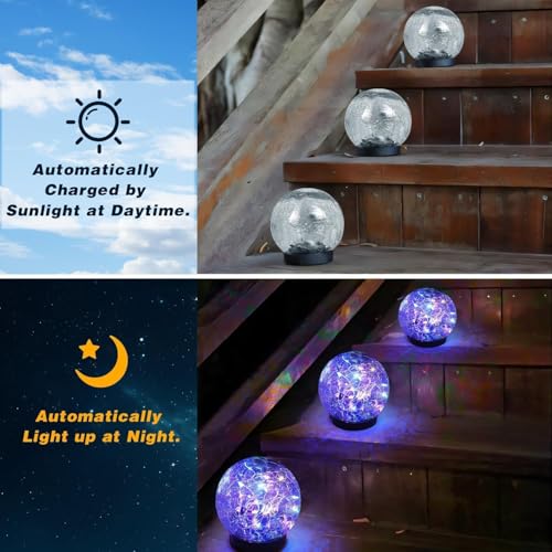 Solar Garden Lights Outdoor Waterproof (6 Count)