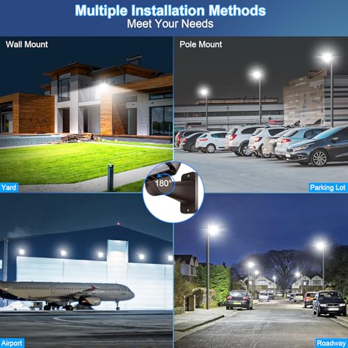 480W LED Parking Lot Light (2 Count)