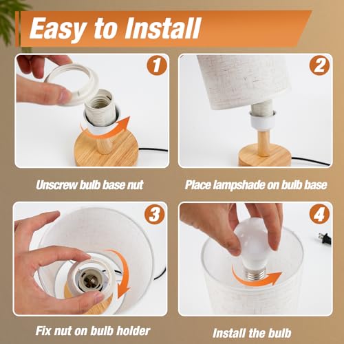 Desk Lamp LED Bulb Included
