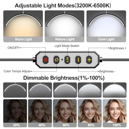28" Half Moon Lash Light