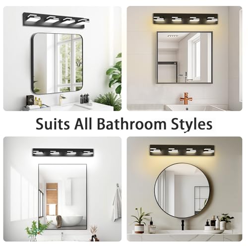 LED Modern Bathroom Vanity Light Fixtures (4 Count)