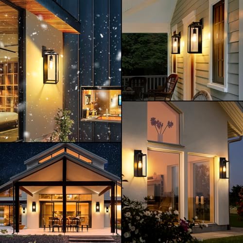 15” Large Outdoor Wall Light Fixture