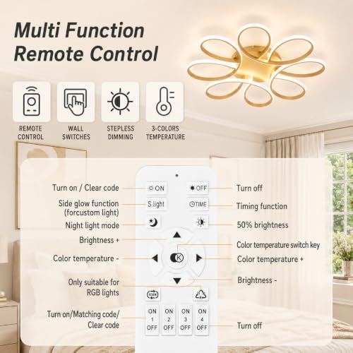 29.53 inch Modern LED Ceiling Light