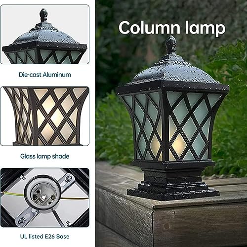 Strong Post Lights Rainproof Pillar Lamps Die