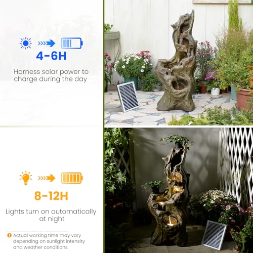 Solar Outdoor Water Fountain 5