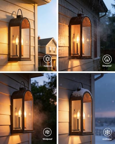 17" Outdoor Wall Lights 2