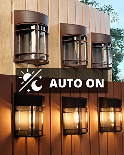 Solar Fence Lights (8 Count)