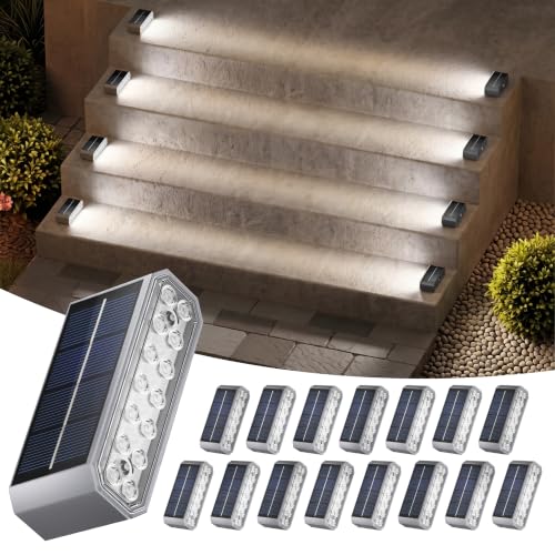 Solar Step Lights (16 Count)